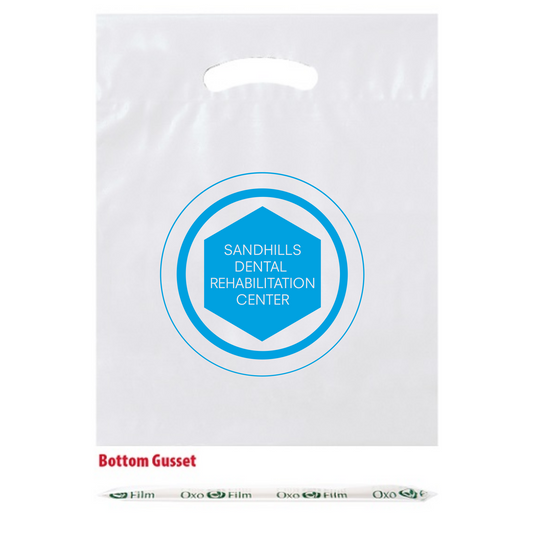 SANDHILLS 9"x12"x2" Reusable Reinforced Die Cut Bag