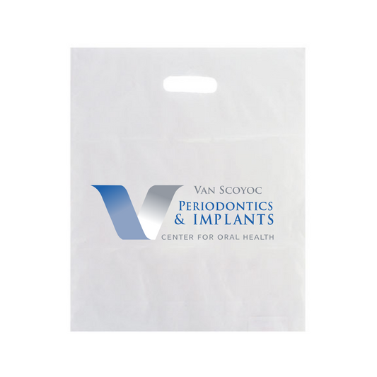 VAN SCOYOC 12"W x 15"H Full Color Die Cut Bag