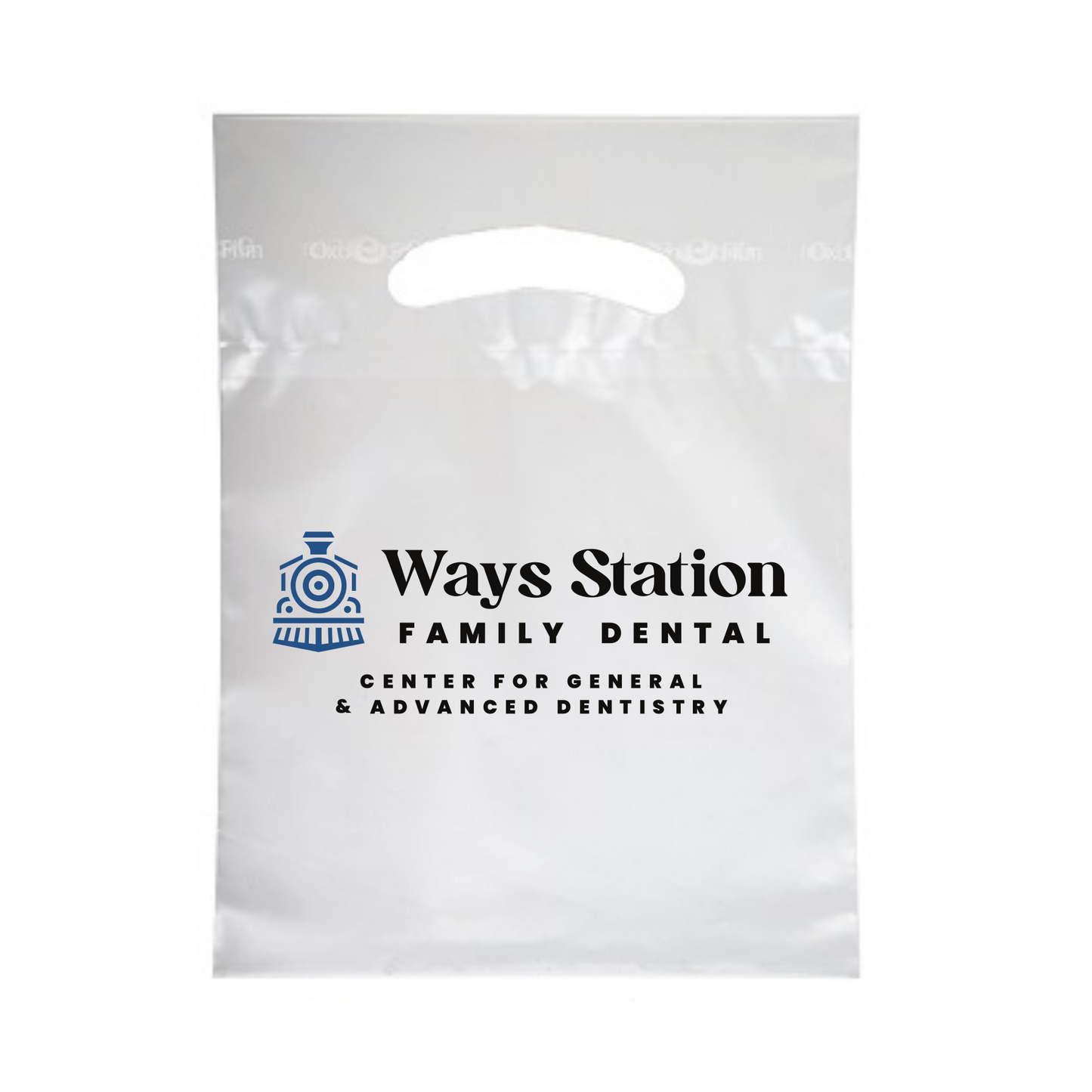 GA Frosted Reusable Die Cut Bag