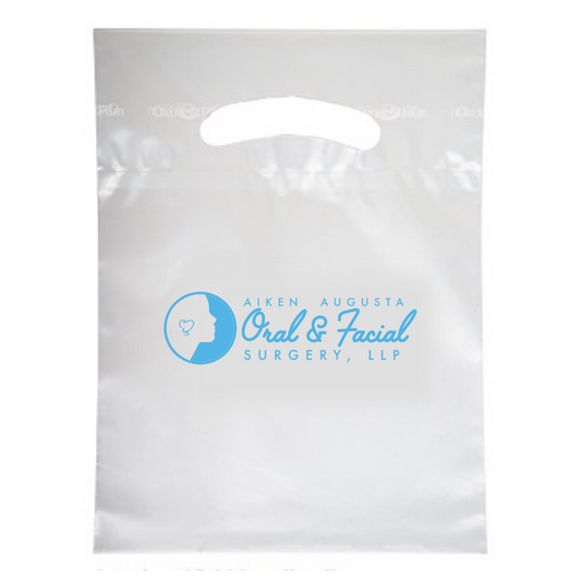 GA Frosted Reusable Die Cut Bag