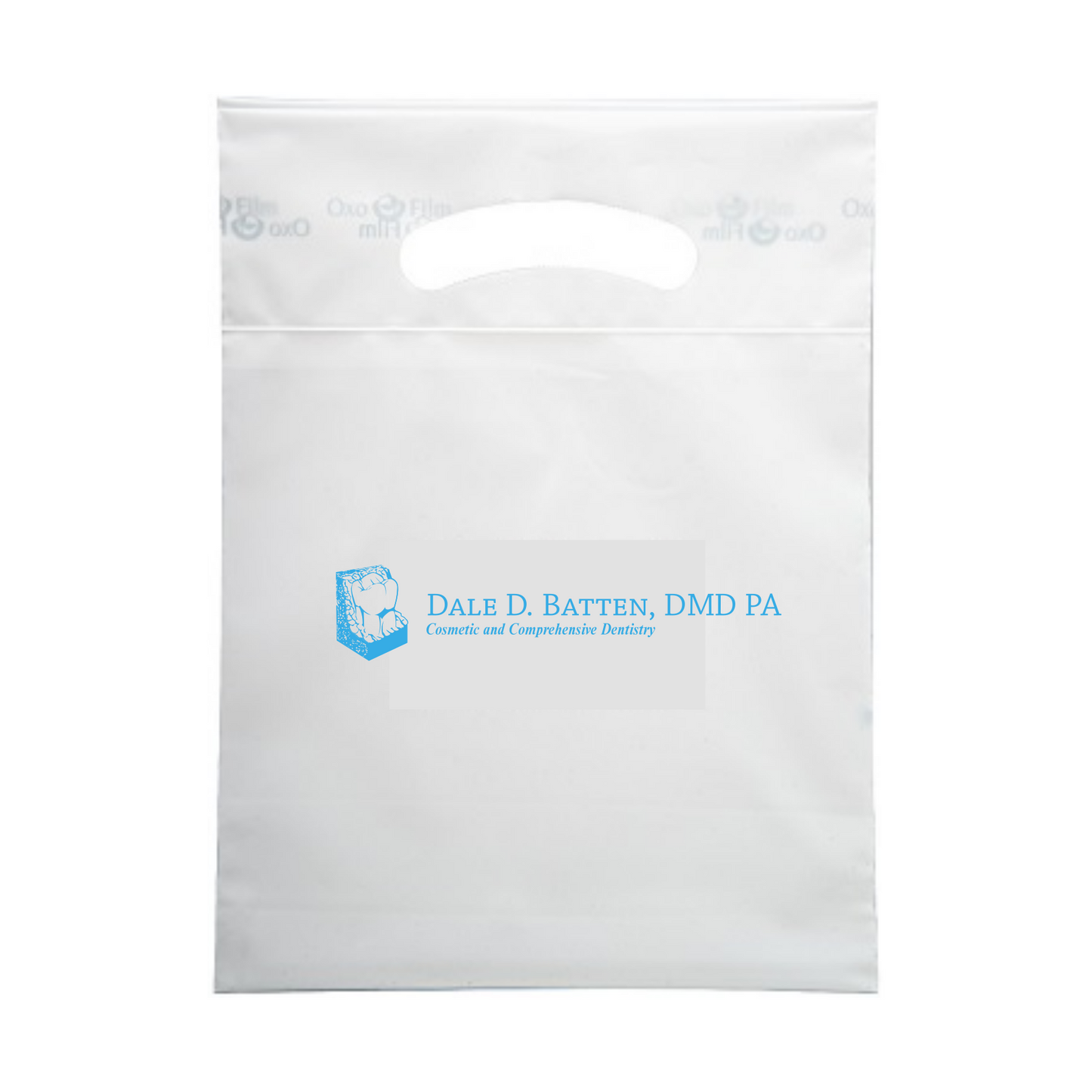 FL Frosted Reusable Die Cut Bag