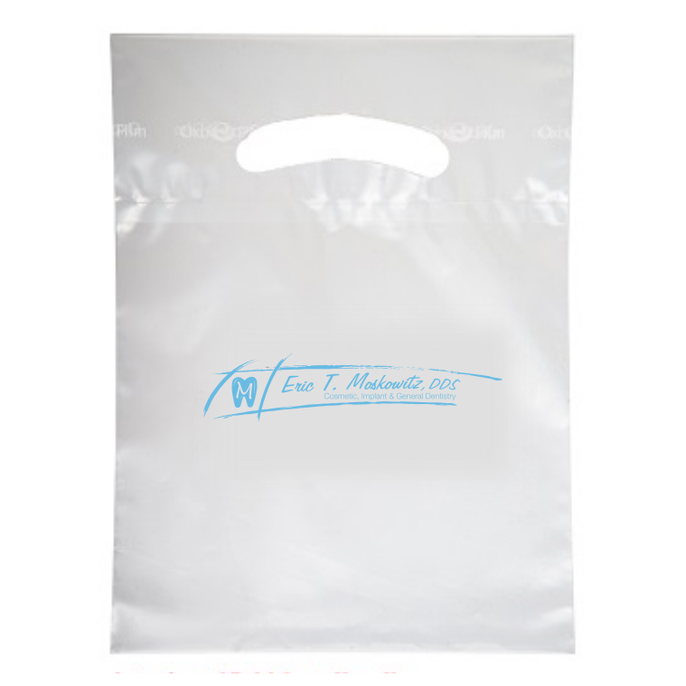 NC Frosted Reusable Die Cut Bag