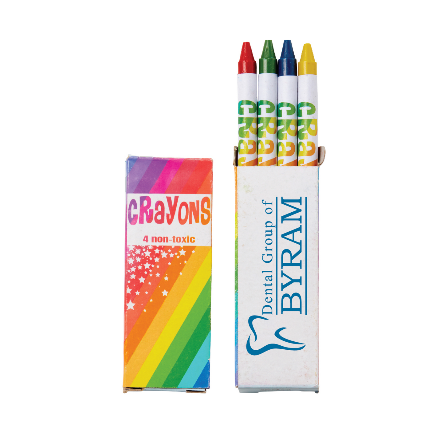 MS 4 Count Crayon Pack