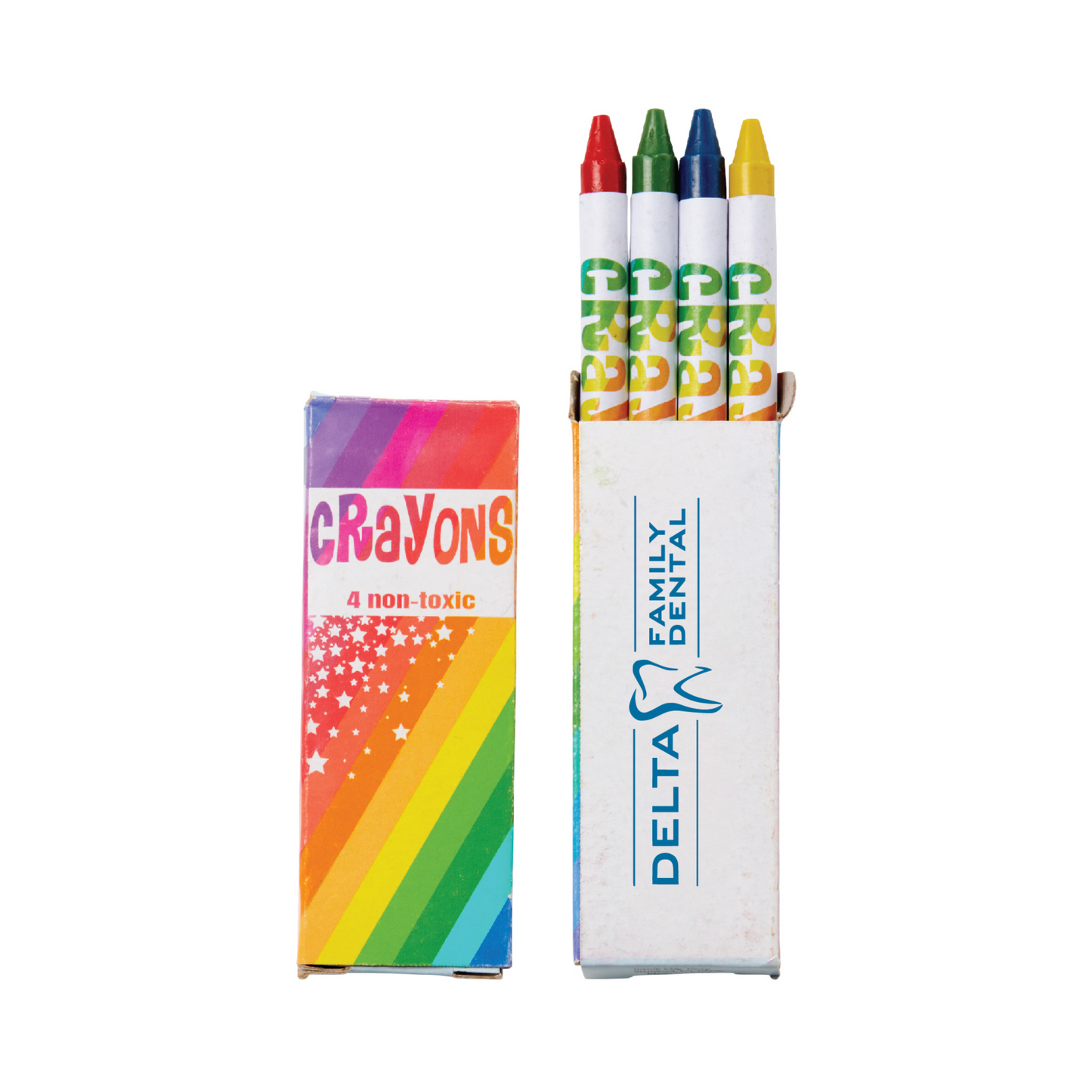 MS 4 Count Crayon Pack