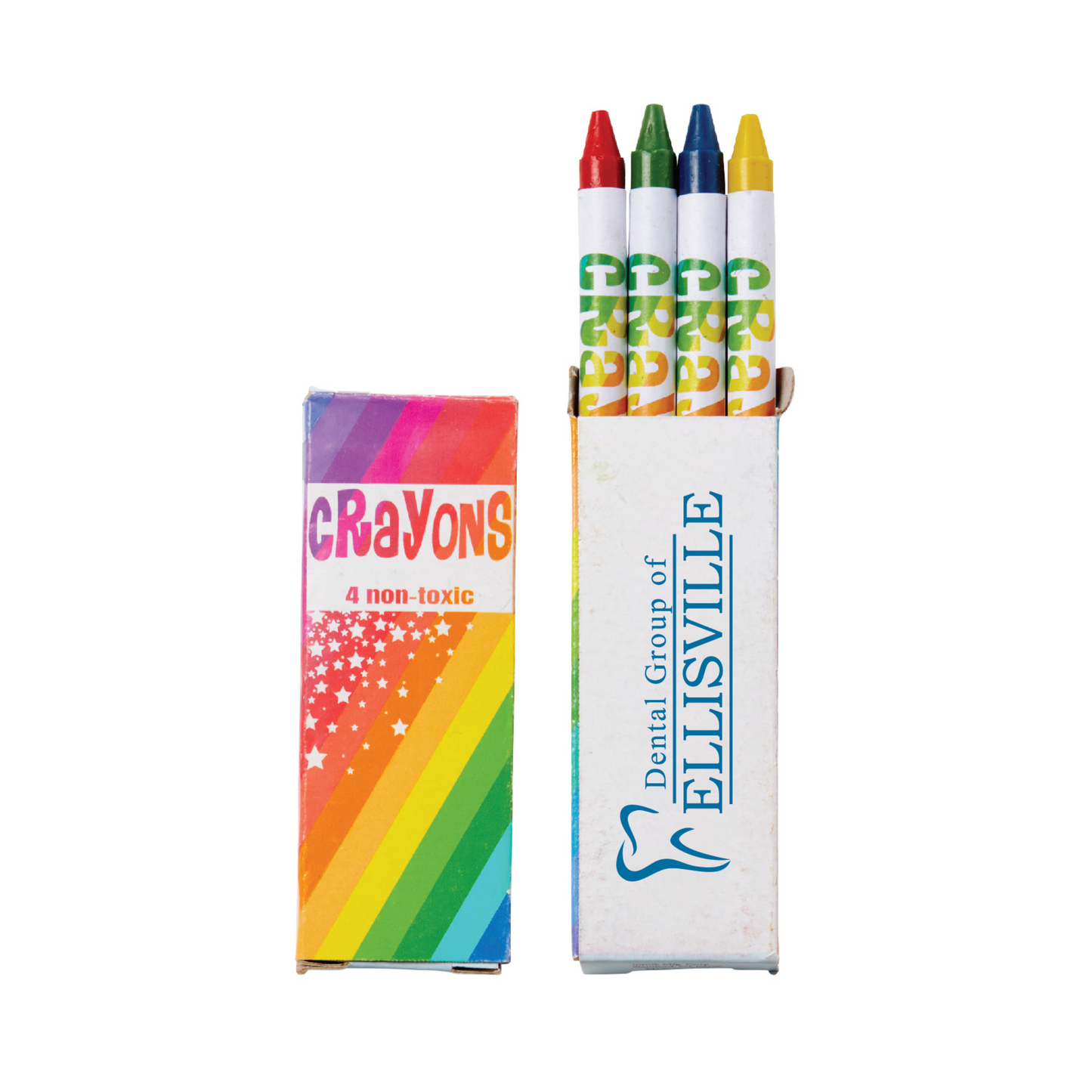 MS 4 Count Crayon Pack