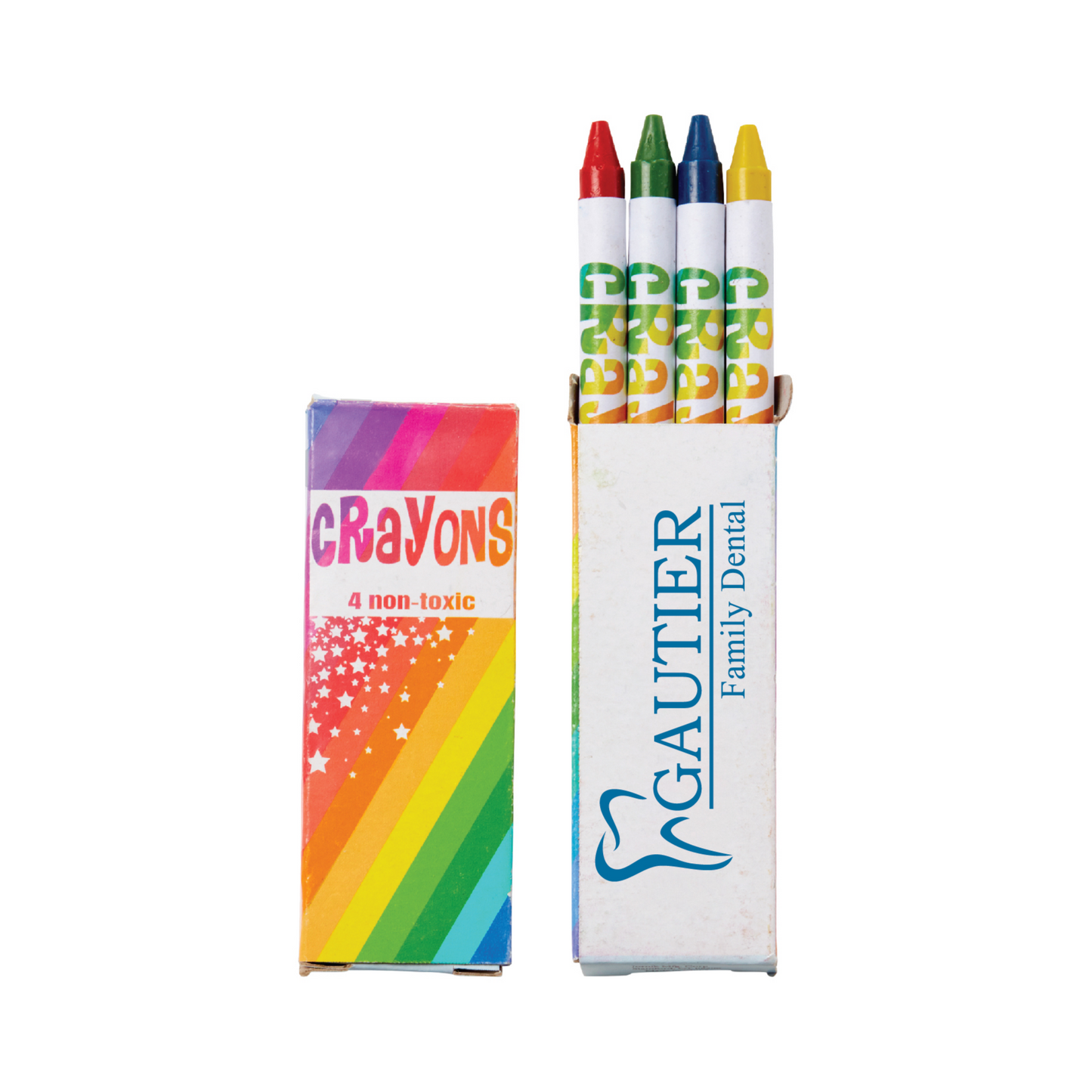 MS 4 Count Crayon Pack