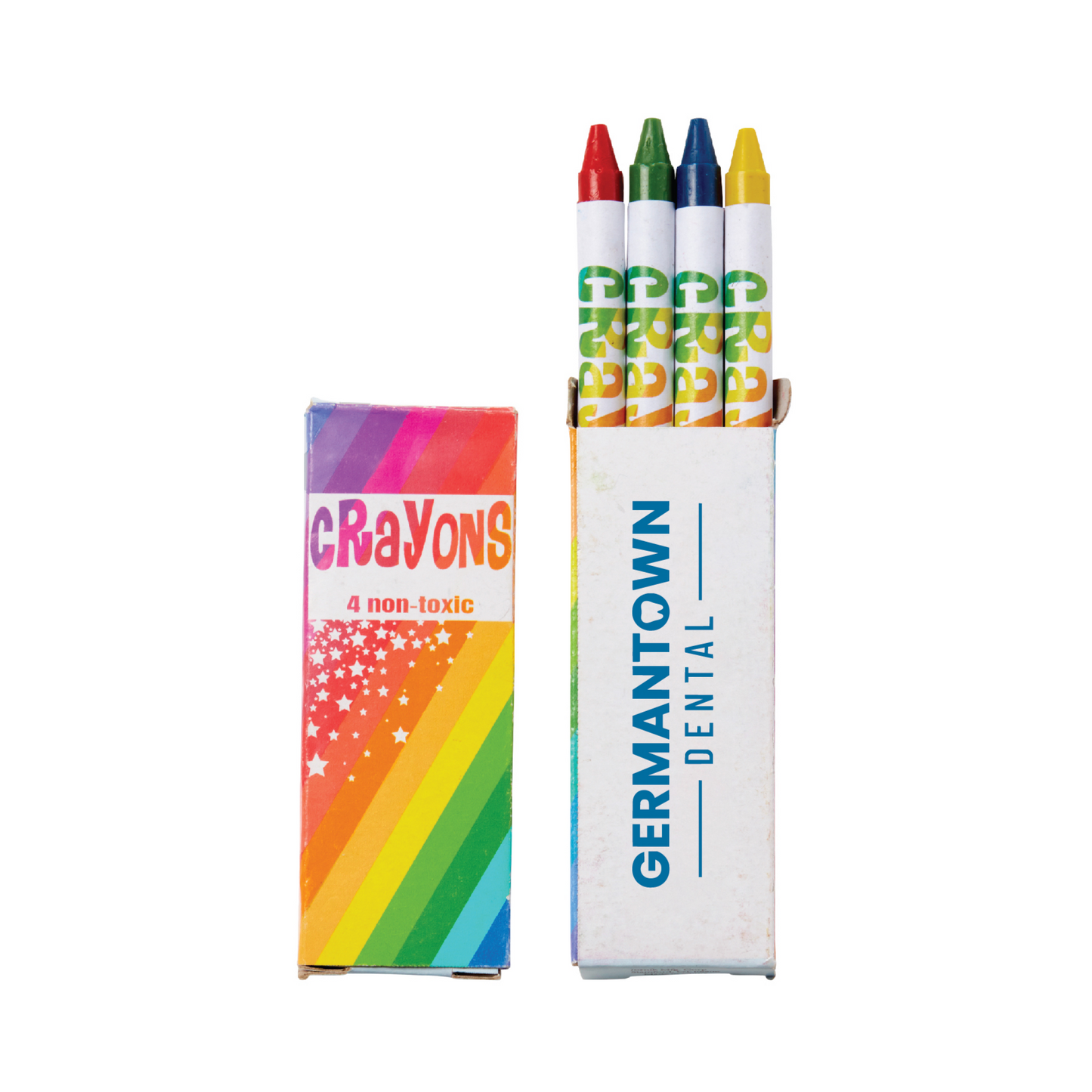 MS 4 Count Crayon Pack