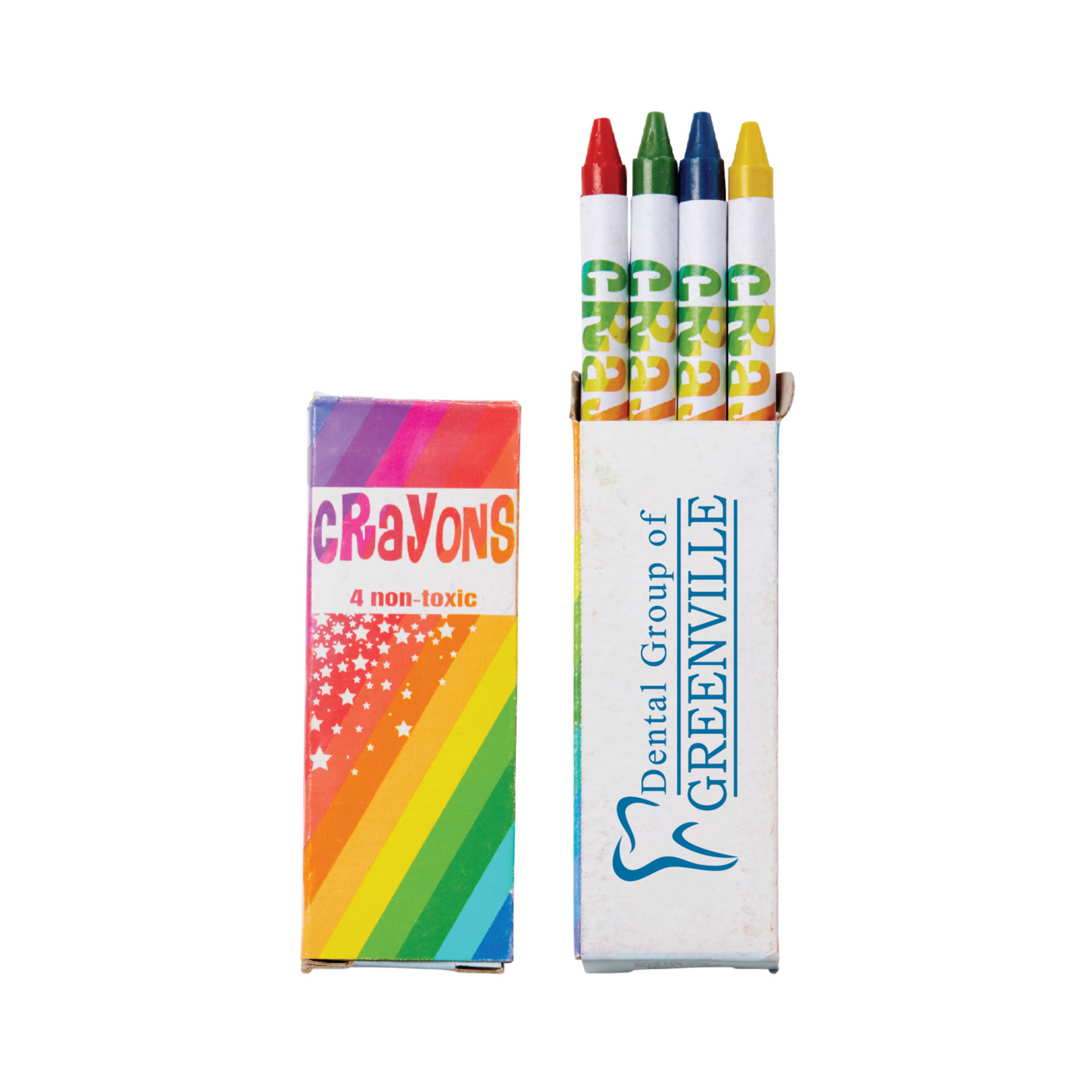 MS 4 Count Crayon Pack