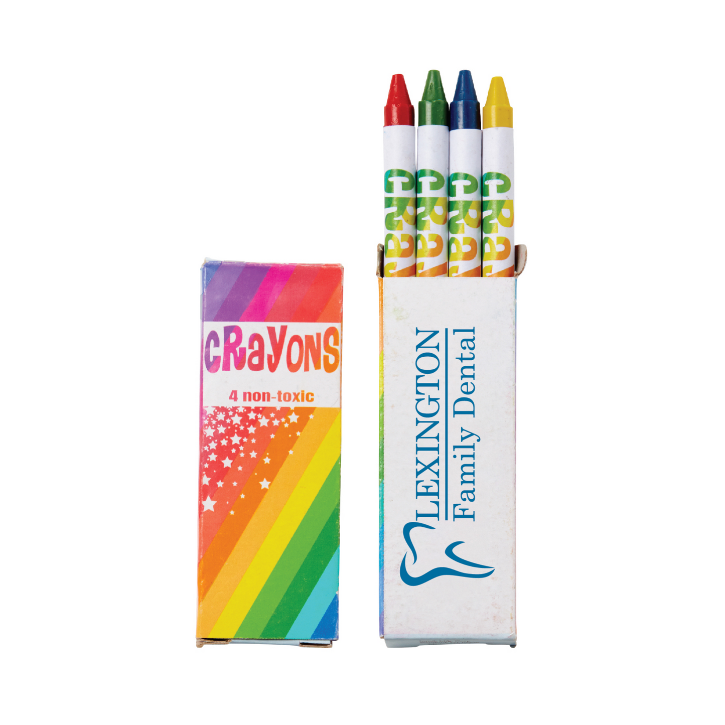 MS 4 Count Crayon Pack